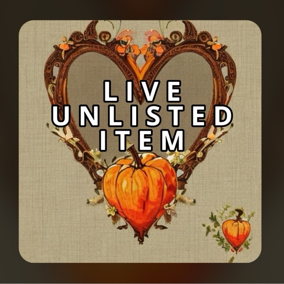 Other - LIVE UNLISTED ITEM